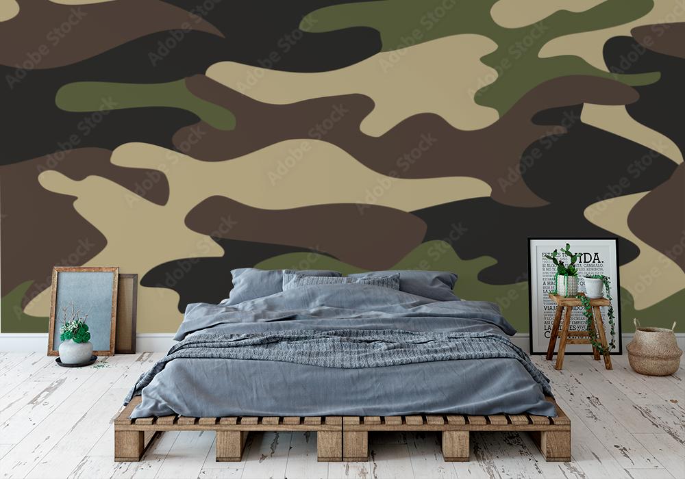 Fototapeta Camouflage pattern background
