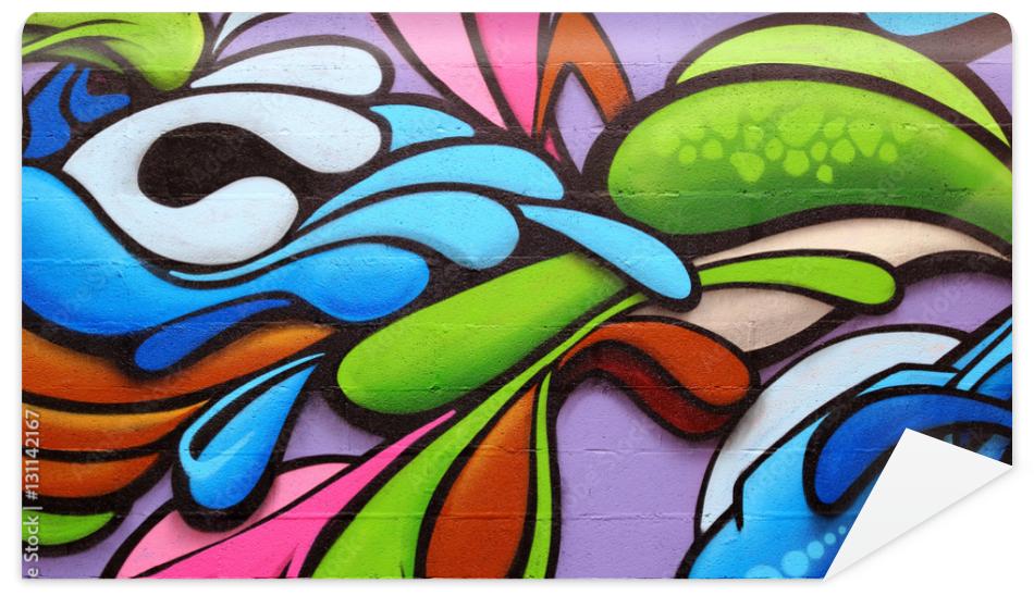 Fototapeta Colorful graffiti art