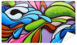 Fototapeta Colorful graffiti art