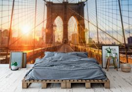 Fototapeta Brooklyn Bridge in New York