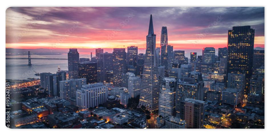 Fototapeta San Francisco Skyline at
