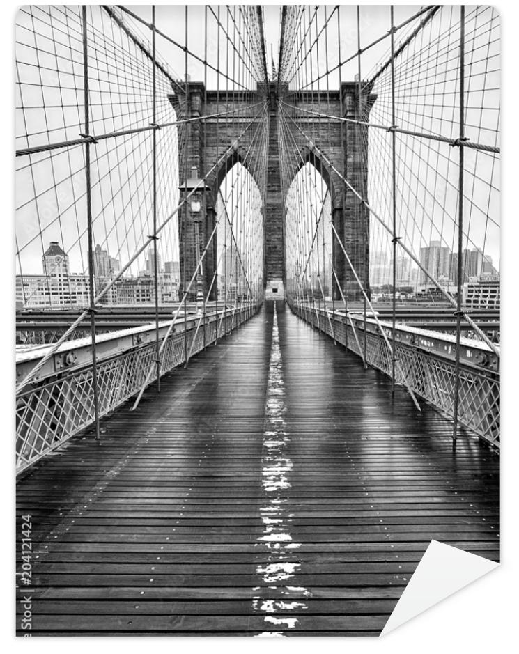 Fototapeta Brooklyn bridge of New York