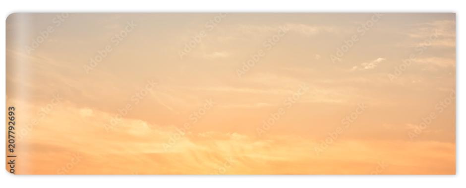 Fototapeta Panoramic sunset sky
