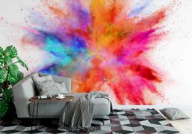 Fototapeta Explosion of coloured powder