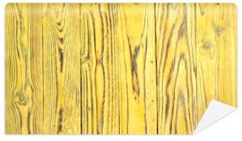 Fototapeta Yellow wooden background