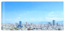 Fototapeta 日本・大阪の都市景観　街並み, 都会, 都市, 摩天楼,