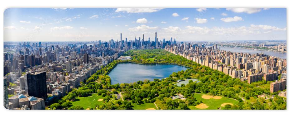 Fototapeta Central Park aerial view,