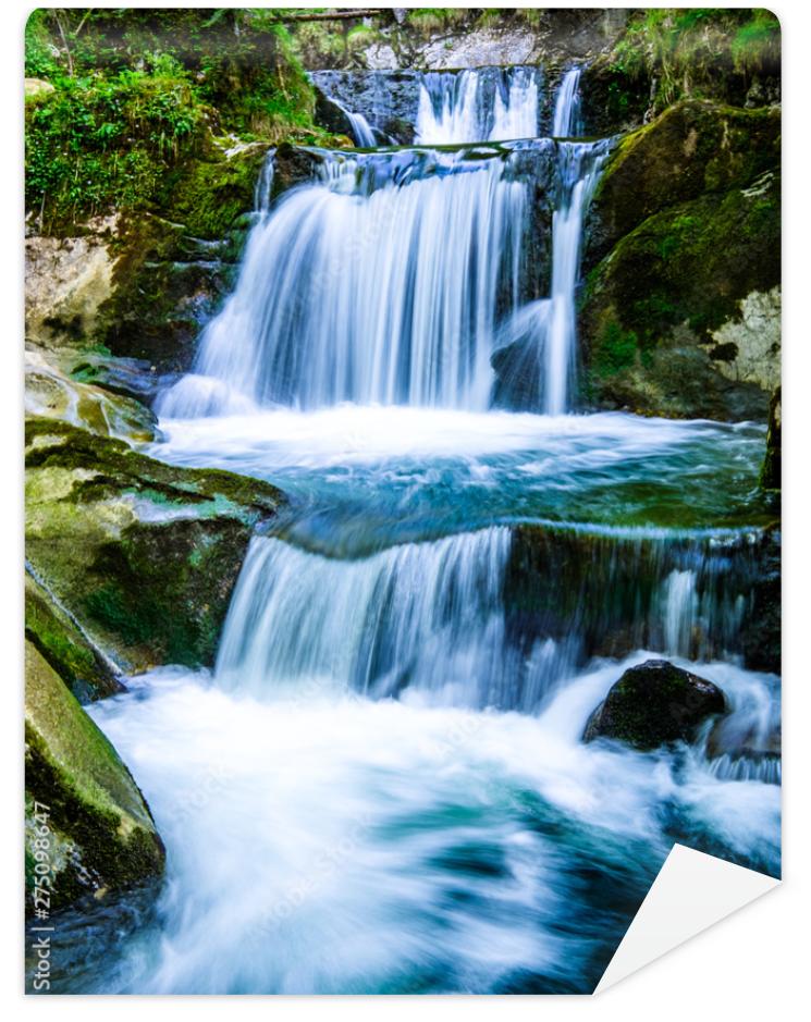 Fototapeta waterfall - rottach-egern -