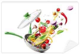 Fototapeta Cooking concept. Vegetables