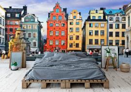 Fototapeta Old town of Stockholm -