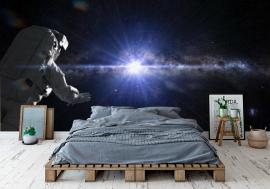 Fototapeta astronaut in outer space