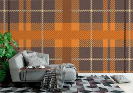 Fototapeta Red plaid pattern vector