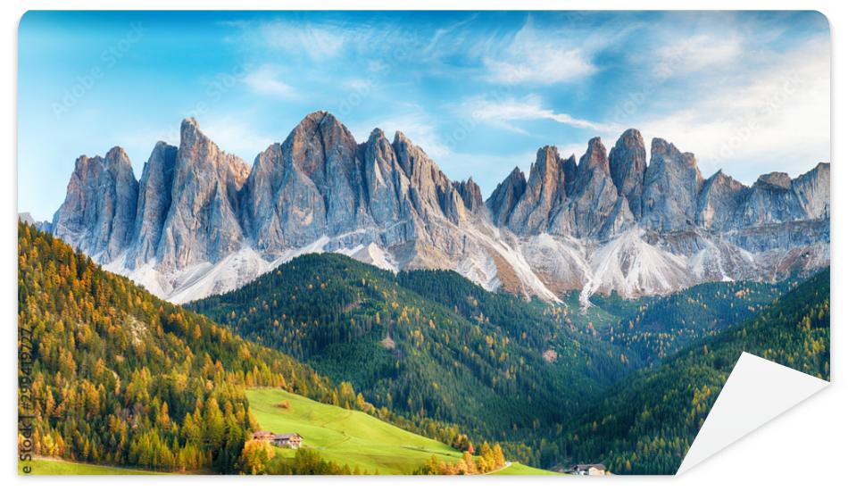Fototapeta Beautiful landscape of Italian