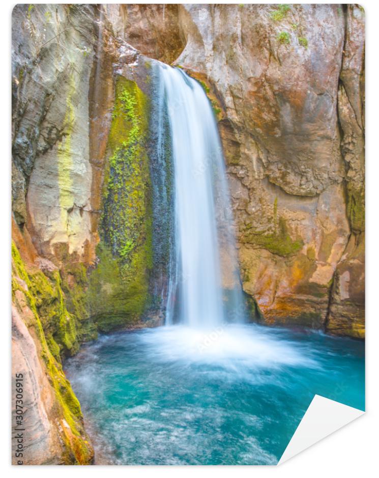 Fototapeta Sapadere canyon and waterfall