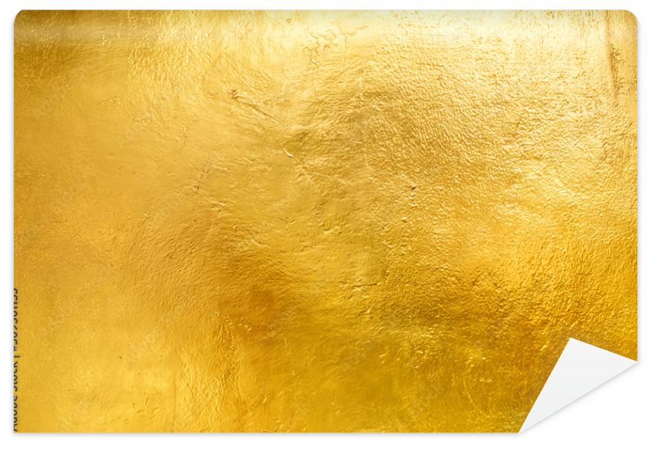 Fototapeta Gold shiny wall abstract