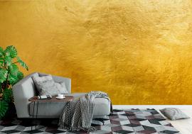Fototapeta Gold shiny wall abstract