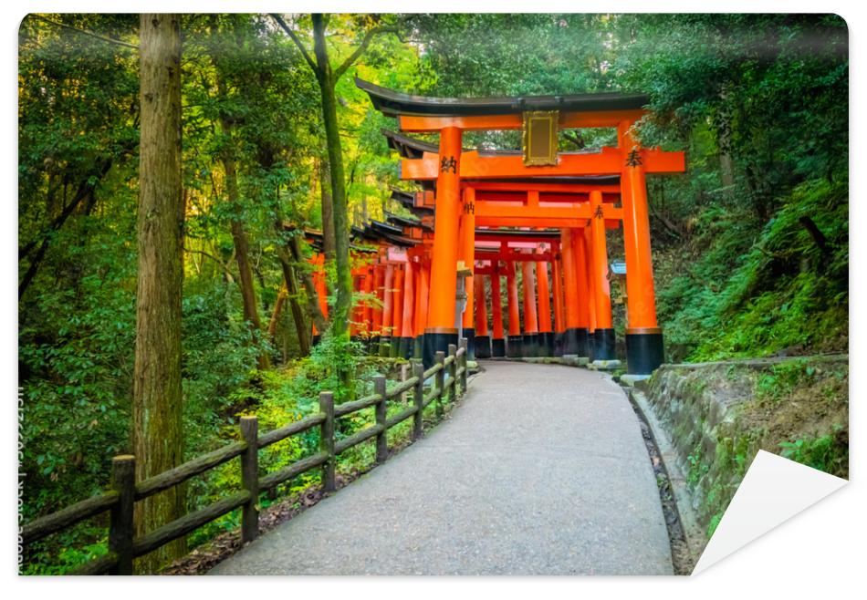 Fototapeta Japan. Kyoto. The orange gates