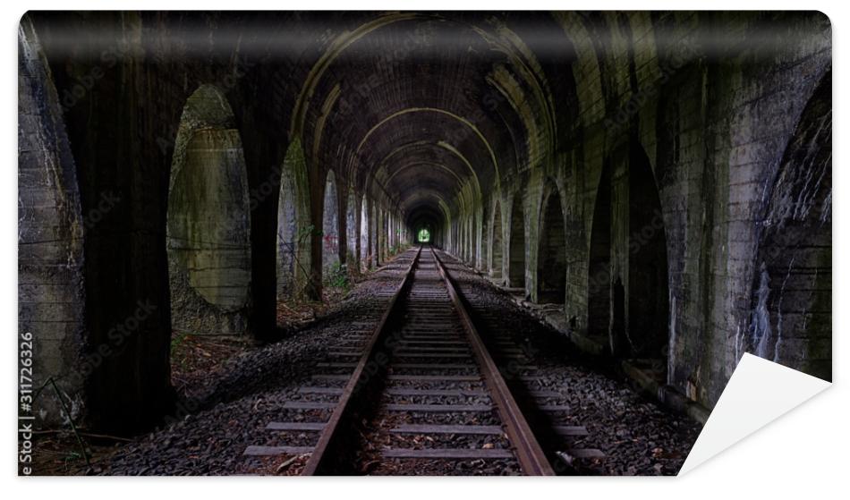 Fototapeta Old train tunnel
