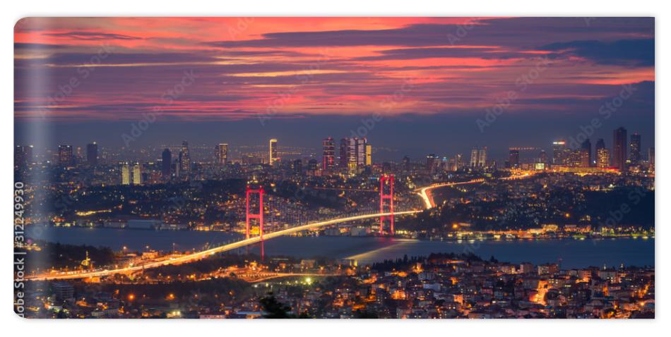 Fototapeta Bosphorus bridge in Istanbul,