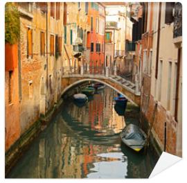 Fototapeta Venice in Italy, bridge and