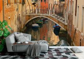Fototapeta Venice in Italy, bridge and