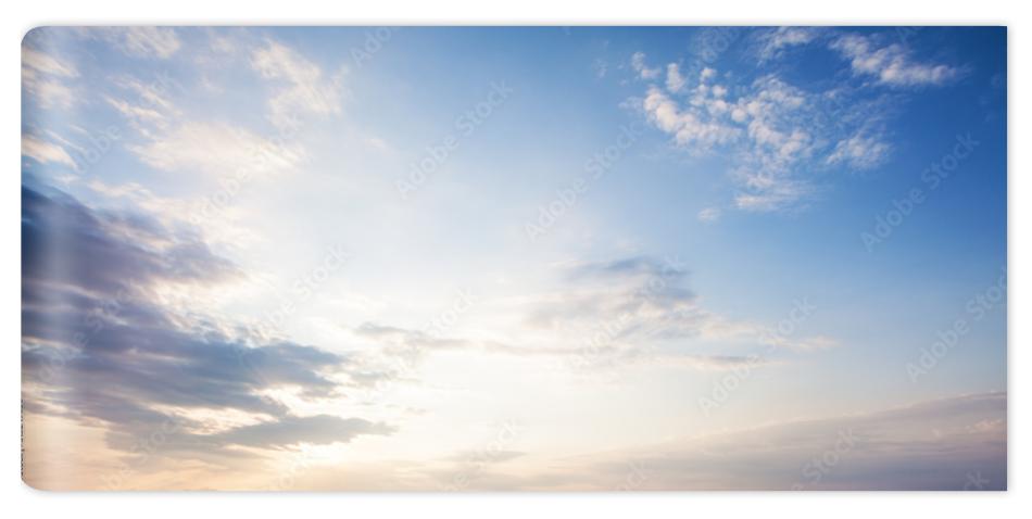 Fototapeta Blue sky clouds background.