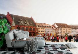 Fototapeta Münsterplatz, Freiburg im 