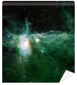 Fototapeta Nebula, stars and galaxies in