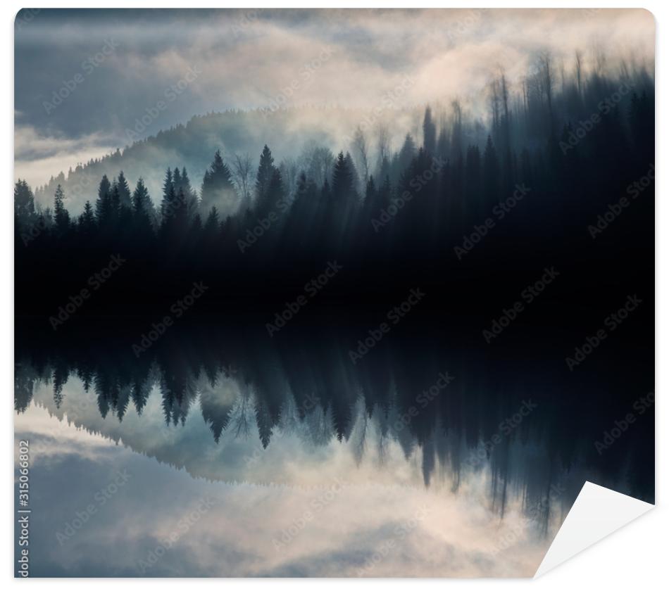 Fototapeta Abstract image with foggy