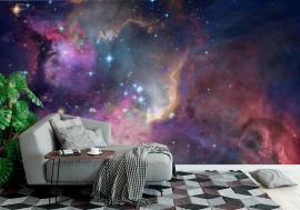 Fototapeta Nebula and galaxies in space.