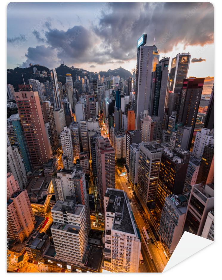 Fototapeta Hong Kong Cityscape Night