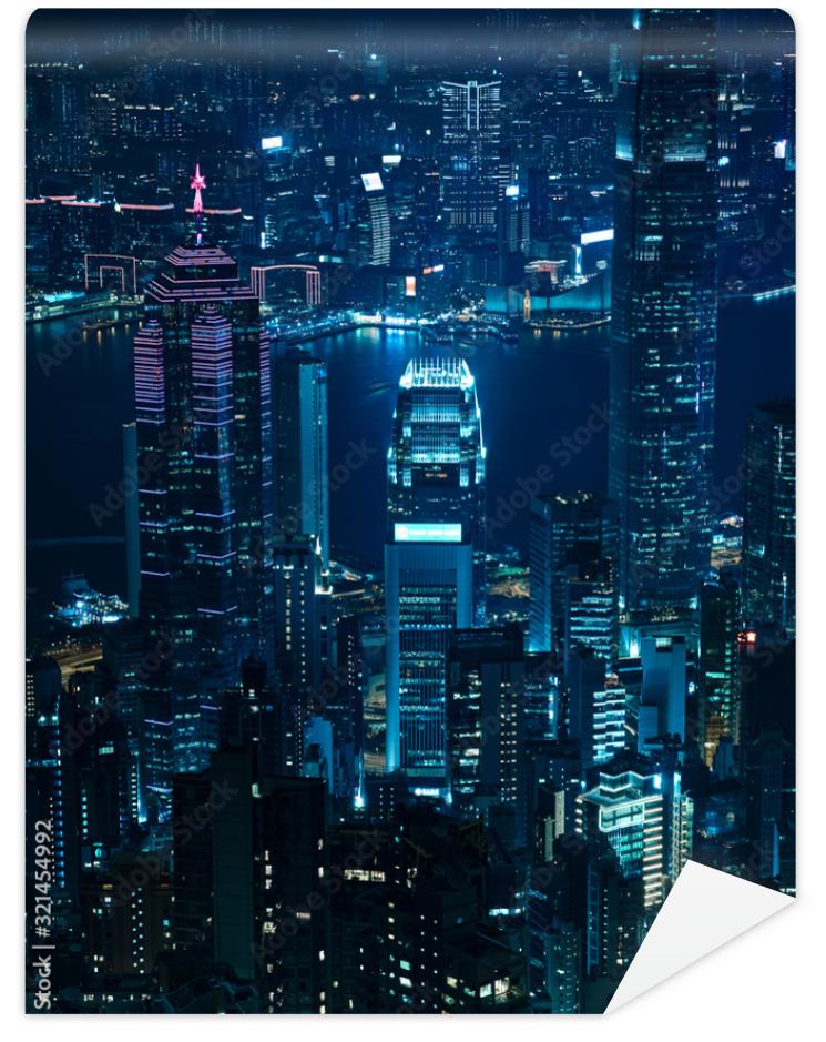 Fototapeta Hong Kong, city view from the