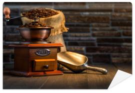 Fototapeta still life with coffee beans