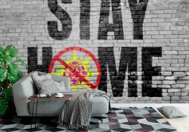 Fototapeta Stay Home and Stop the Virus