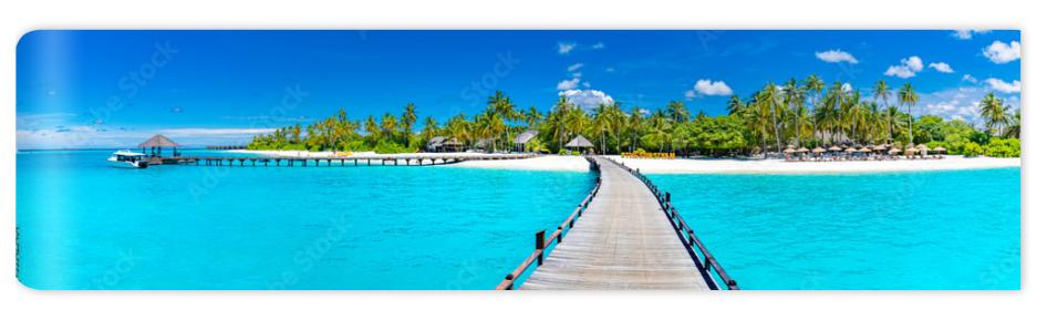 Fototapeta Maldives island beach
