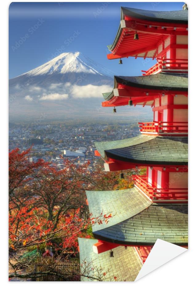 Fototapeta Mt. Fuji and Autumn Leaves at