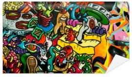 Fototapeta graffiti art urbain