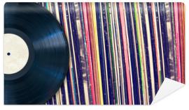Fototapeta Vinyl record with copy space,