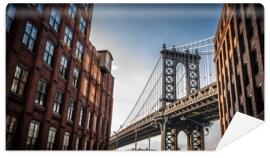 Fototapeta Manhattan bridge seen from a