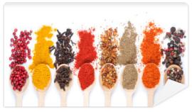 Fototapeta collection of spices on