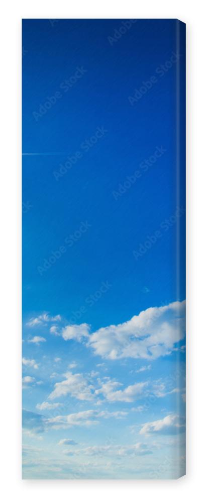Obraz na płótnie Blue sky background.