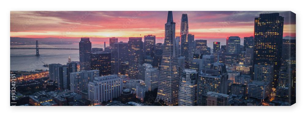 Obraz na płótnie San Francisco Skyline at