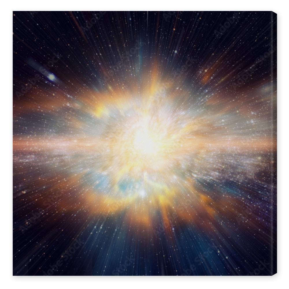 Obraz na płótnie Space and Galaxy light speed