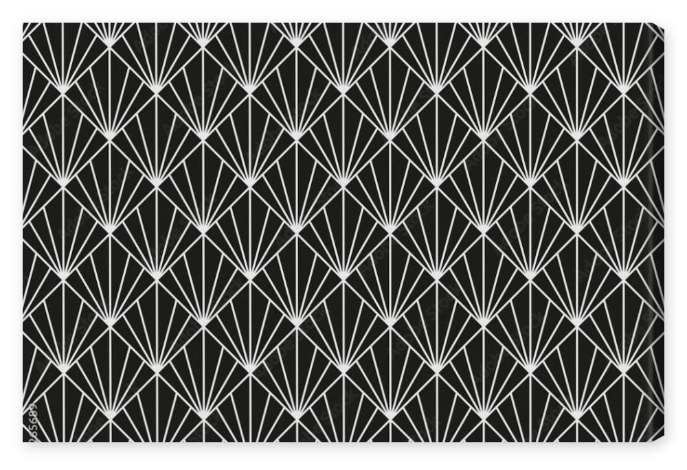 Obraz na płótnie Seamless Art Deco pattern