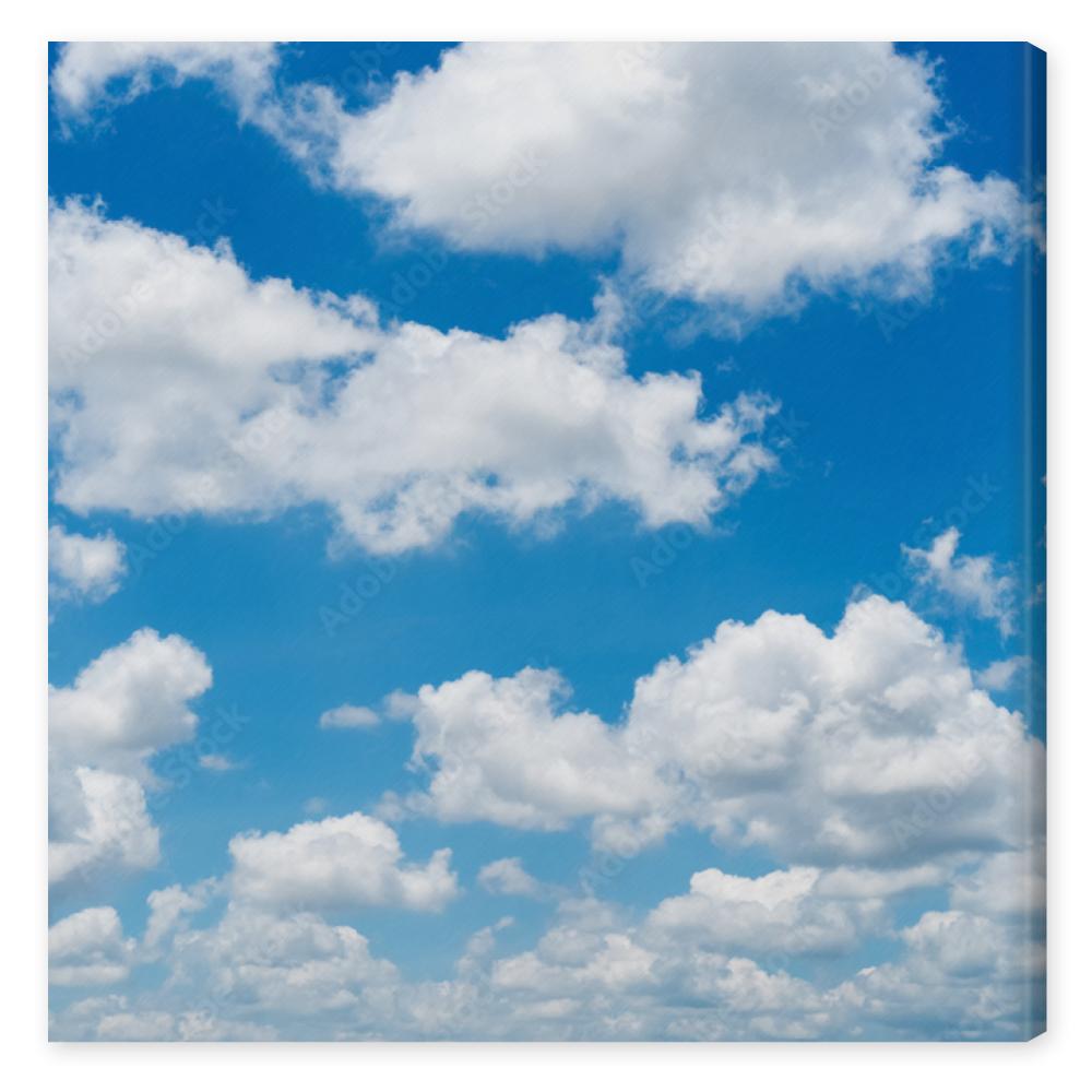 Obraz na płótnie Blue sky and white clouds