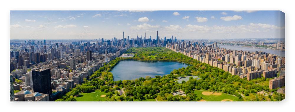 Obraz na płótnie Central Park aerial view,