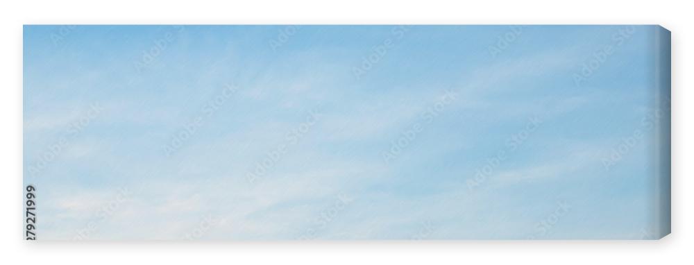 Obraz na płótnie Air clouds in the blue sky
