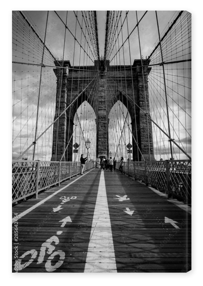 Obraz na płótnie Brooklyn bridge in New York