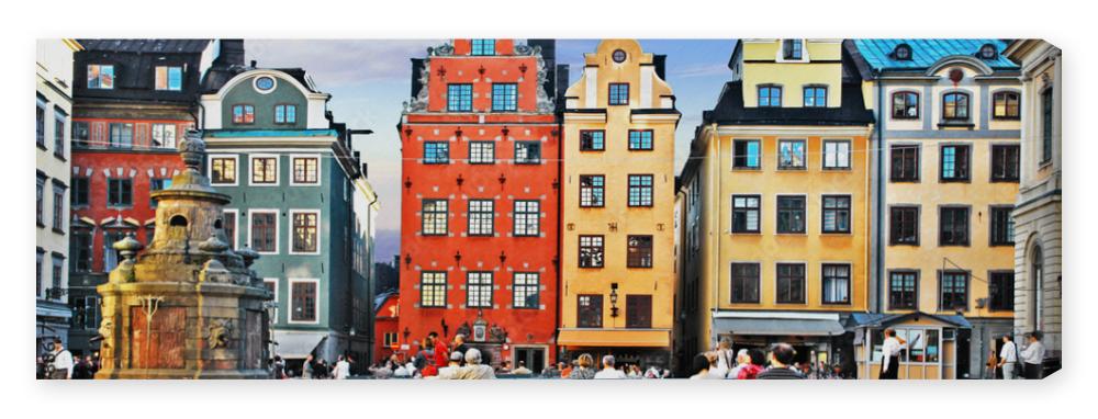 Obraz na płótnie Old town of Stockholm -