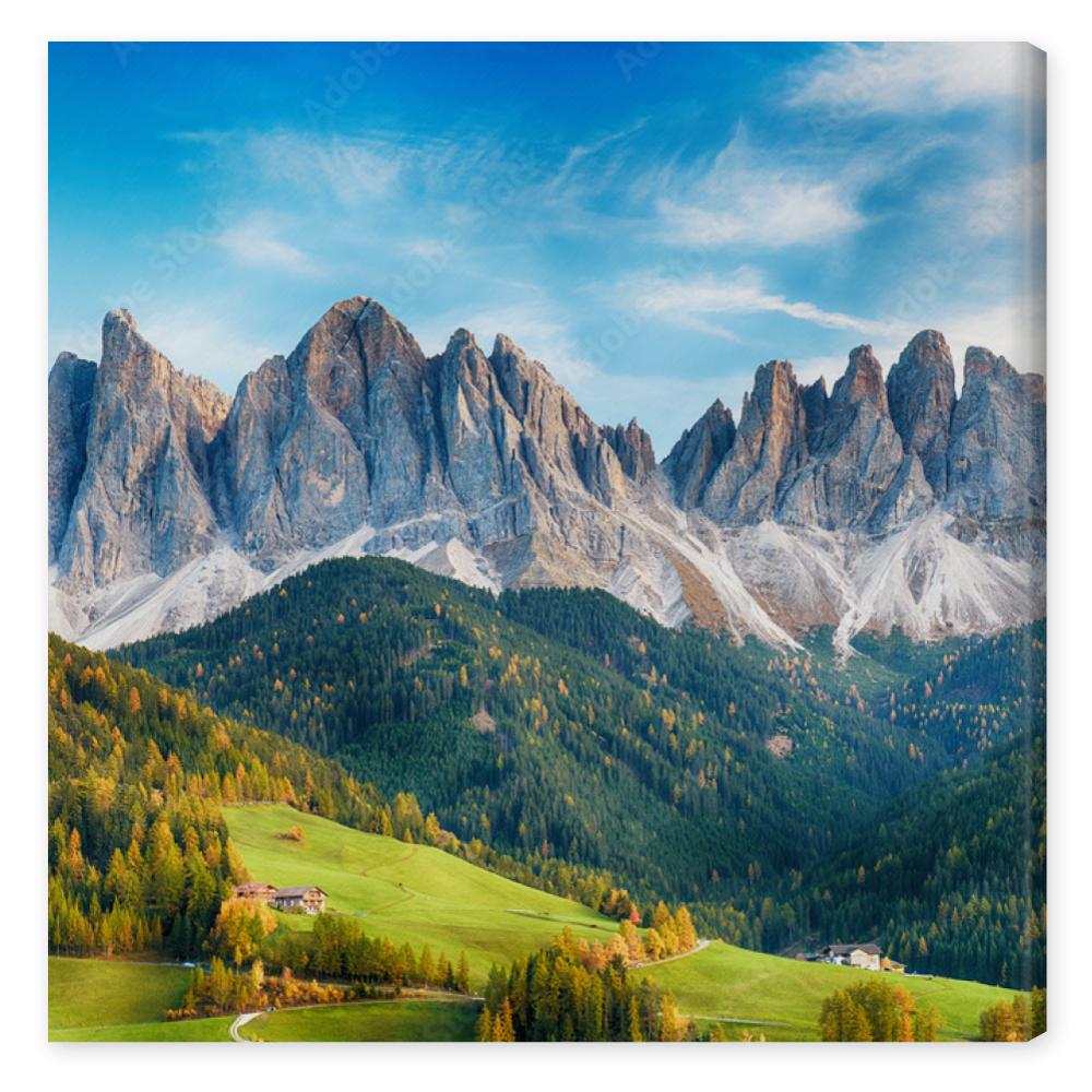Obraz na płótnie Beautiful landscape of Italian